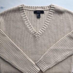 [Forever 21] - V-neck Sweater